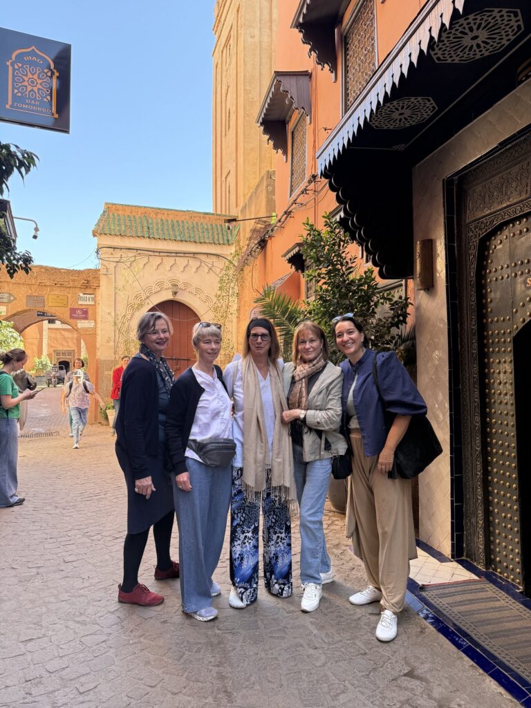 Eindruck vom Retreat in Marrakesch