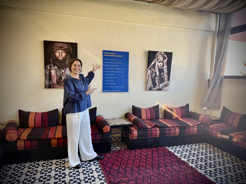 Eindruck vom Retreat in Marrakesch